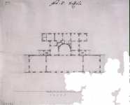 Bazhenov Vasily Ivanovich Plan of the Opera House. Ground Floor - Hermitage